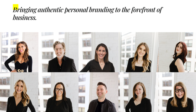 simplybe. team's personal brands