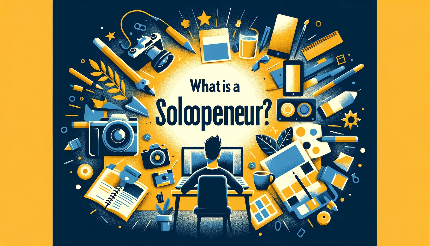 What is a solopreneur blog image